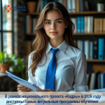В рамках национального проекта «Кадры» в 2026 году доступны самые актуальные программы обучения!